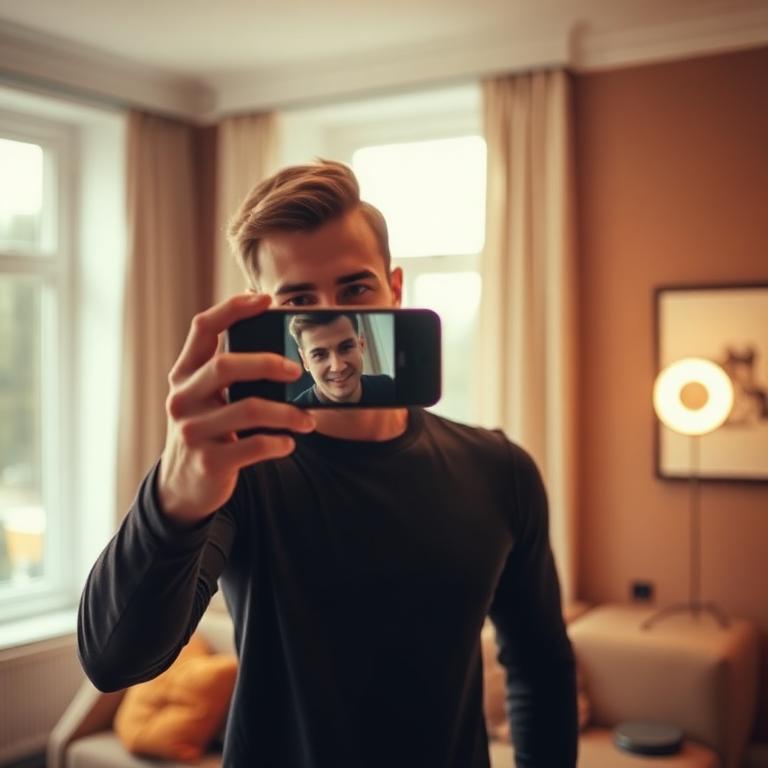 Första videon — hjärtat slog hårt.